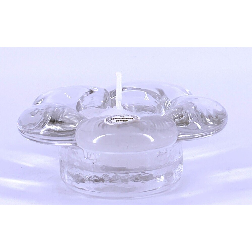 Blueme-Liechtli Clear Glass Tea Light - Glasl Hergiswill - Made in Switzerland